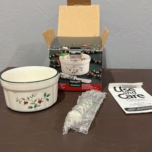 NWT Pflatzgraff Winterberry Dip Mix Set Spreader